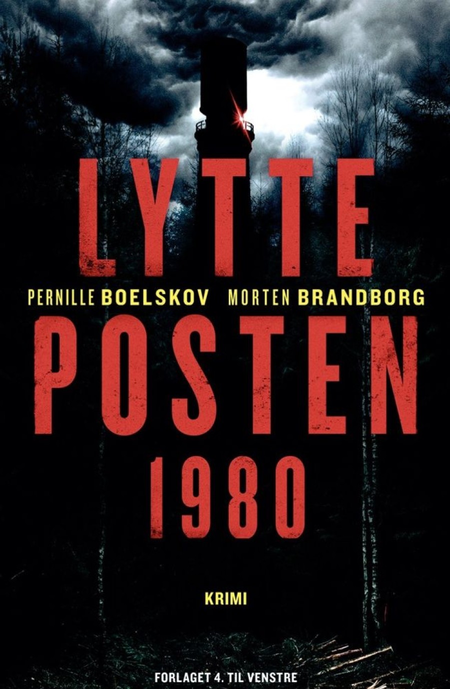 Krimi Og Spaending Forlaget 4. til venstre Lytteposten 1980 (Bog, Paperback, Dansk)