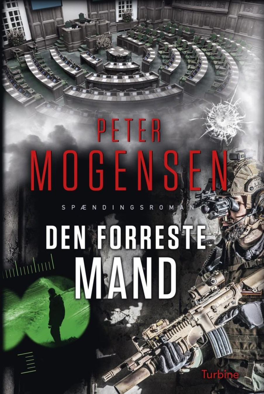 Krimi Og Spaending Turbine Den Forreste Mand (Bog, Hardback, Dansk)