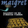 Krimi Og Spaending Saga Maigret Og De Staedige Vidner (Bog, Haeftet, Dansk)