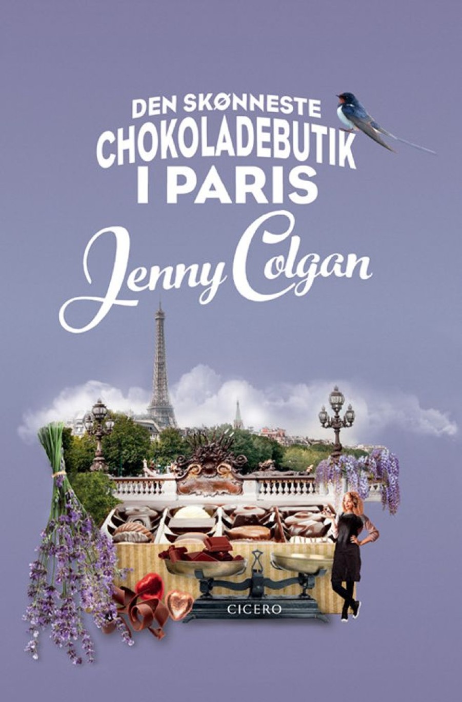 Romantisk Skonlitteratur Cicero Den Skonneste Chokoladebutik I Paris (Bog, Paperback, Dansk)